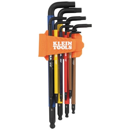 bls9 colorcoded sae hex key set 9 pc