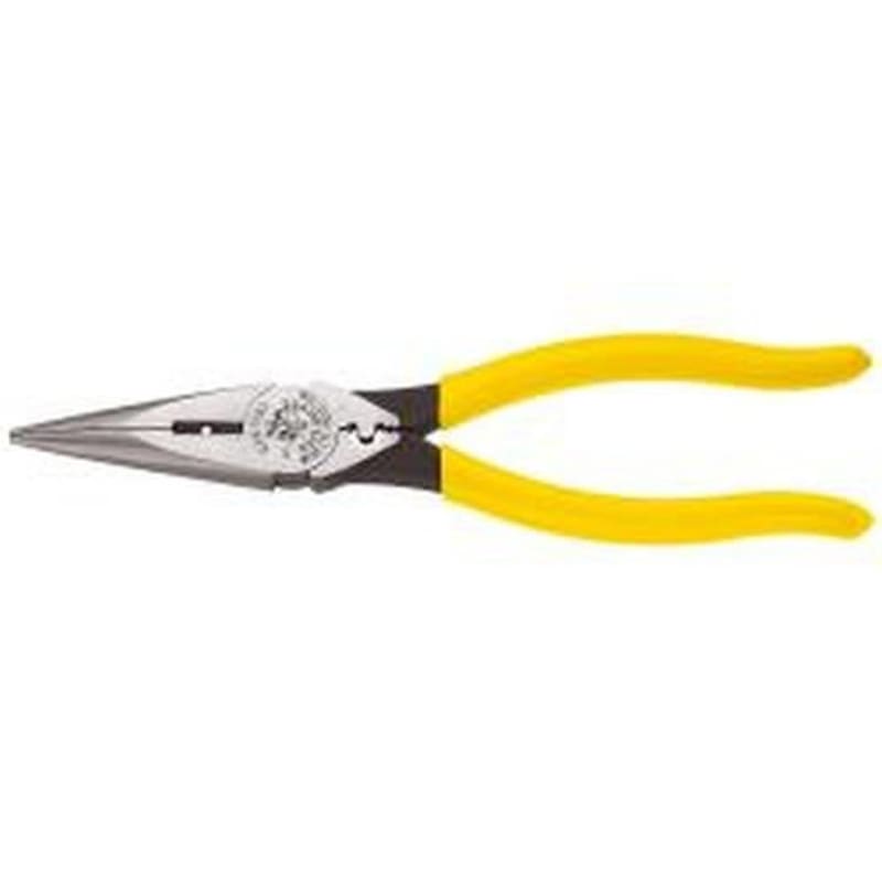Klein Tools D203-8NCR Side Cutting, Stripping and Crimping Pliers, 8-Inch Klein Tools D203-8NCR Side Cutting, Stripping and Crimping Pliers, 8-Inch