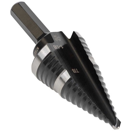 ktsb11 step drill bit #11 double flute