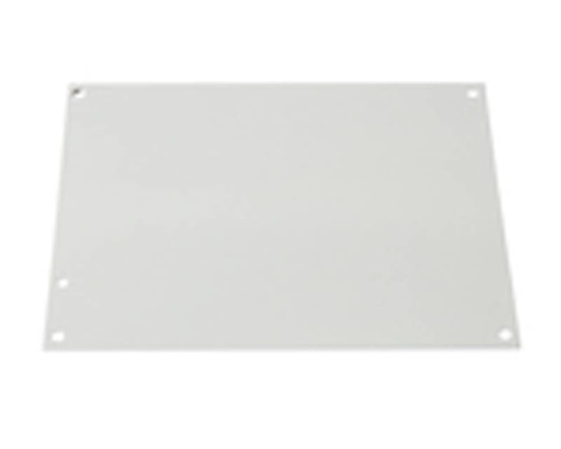 Kraloy 077865 Panel For Junction Box, 12" x 12", Steel/Epoxy Finish