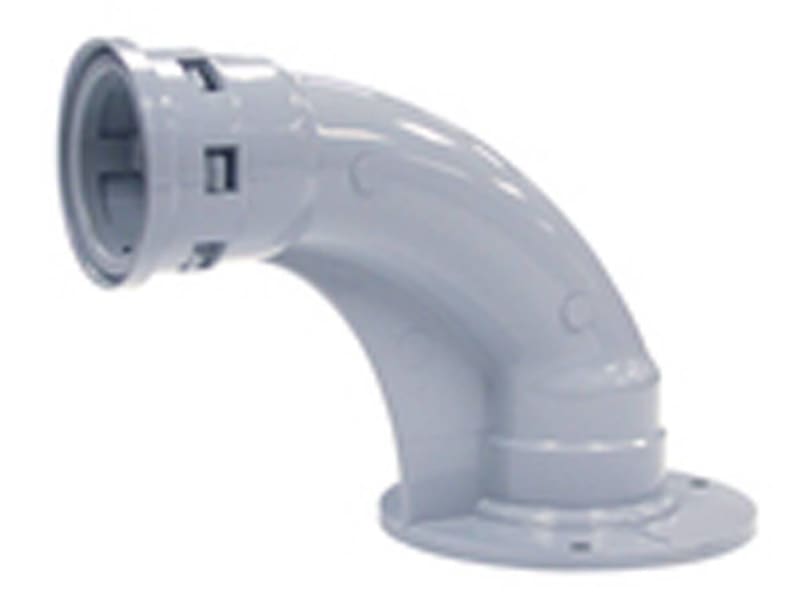 Kraloy 089059 Stub Down, 90?????????, 3/4", Gray, Non-Metallic