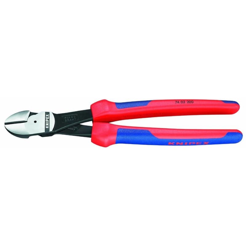 KNIPEX 74 02 200 SBA Comfort Grip High Leverage Diagonal Cutters KNIPEX 74 02 200 SBA Comfort Grip High Leverage Diagonal Cutters