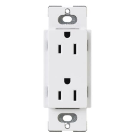 cars15trwh 15a 120v tamper resistant decorator dup