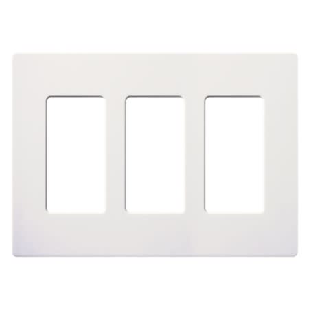 cw3wh dimmerfan control wallplate 3gang white clar