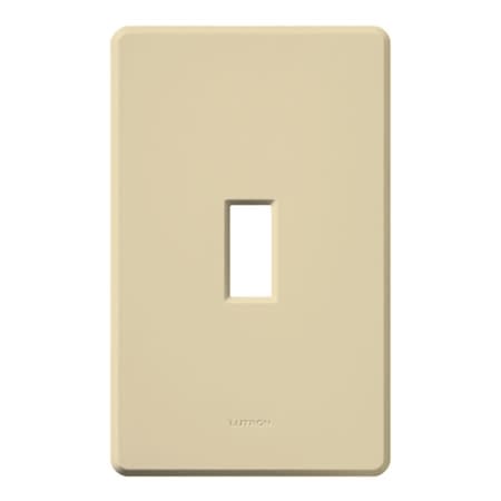 fg1iv toggle wallplate 1gang ivory gloss standard