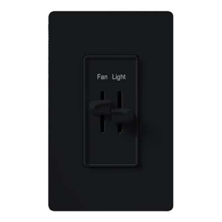 s2lfsqbl fanlight control slide type 1pole black