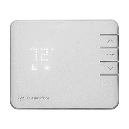 Alarm.com ADC-T2000 Smart Thermostat, 3-Stage Heat, 2-Stage Cooling, AA Battery