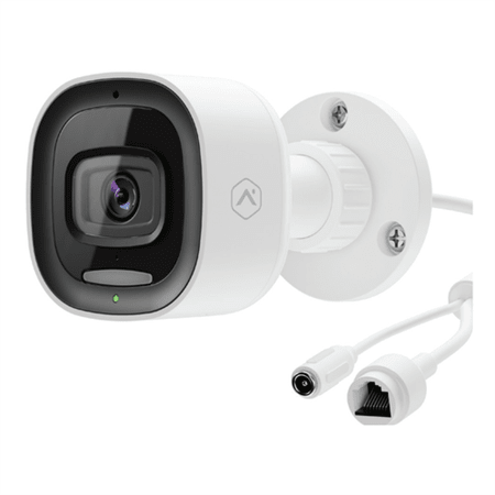 Alarm.com ADC-VC730P 4MP Outdoor PoE+ IP Camera with Spotlight, 2-Way Audio, HDR