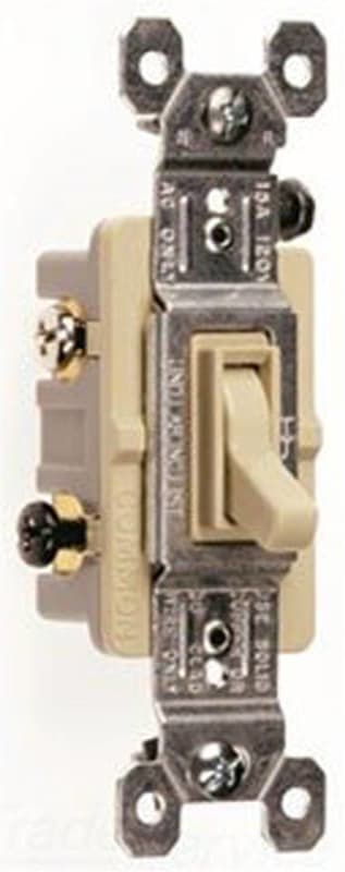 Pass ; Seymour 663-IG tradeMaster ; 3-Way Toggle Switch; 3-Pole, 15 Amp, Ivory Pass ; Seymour 663-IG tradeMaster ; 3-Way Toggle Switch; 3-Pole, 15 Amp, Ivory