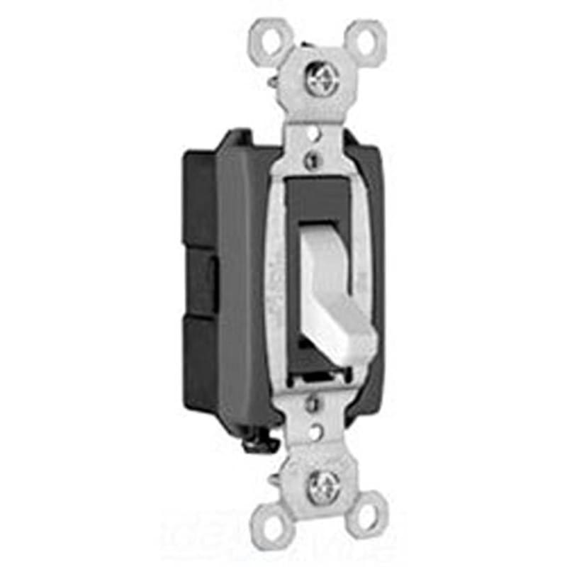 Pass ; Seymour CS15AC1-I Heavy Duty Grade Toggle Switch; 1-Pole, 120/277 Volt AC, 15 Amp, Ivory Pass ; Seymour CS15AC1-I Heavy Duty Grade Toggle Switch; 1-Pole, 120/277 Volt AC, 15 Amp, Ivory