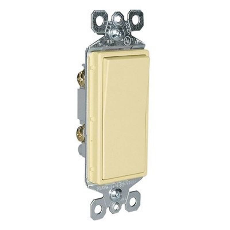 Pass ; Seymour TM870-I tradeMaster ; Decorator Switch; 1-Pole, 120/277 Volt AC, 15 Amp, Ivory Pass ; Seymour TM870-I tradeMaster ; Decorator Switch; 1-Pole, 120/277 Volt AC, 15 Amp, Ivory