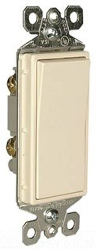 Pass ; Seymour TM870-LA tradeMaster ; Decorator Switch; 1-Pole, 120/277 Volt AC, 15 Amp, Light Almond Pass ; Seymour TM870-LA tradeMaster ; Decorator Switch; 1-Pole, 120/277 Volt AC, 15 Amp, Light Almond