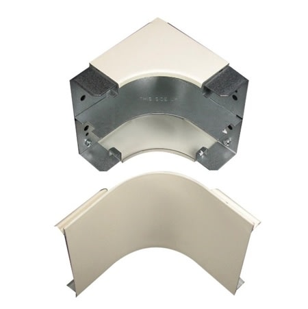 Wiremold V4017FO 4000 Raceway Internal Elbow, Ivory