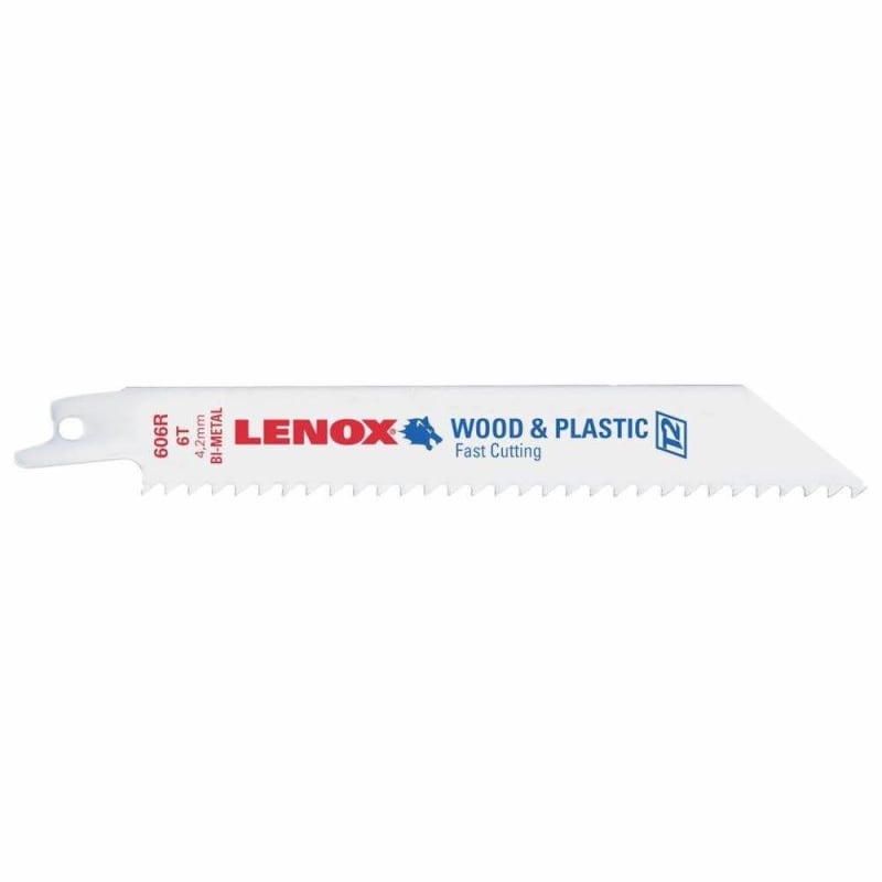 Lenox 20566618R Reciprocating Saw Blade, Length: 6", 18 TPI, Bi-Metal Lenox 20566618R Reciprocating Saw Blade, Length: 6", 18 TPI, Bi-Metal