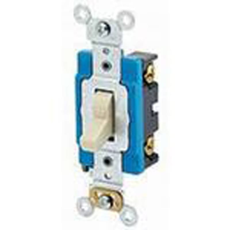 Leviton 1202-2I Double-Pole Toggle Switch, 15A, 120/277V, Ivory Leviton 1202-2I Double-Pole Toggle Switch, 15A, 120/277V, Ivory