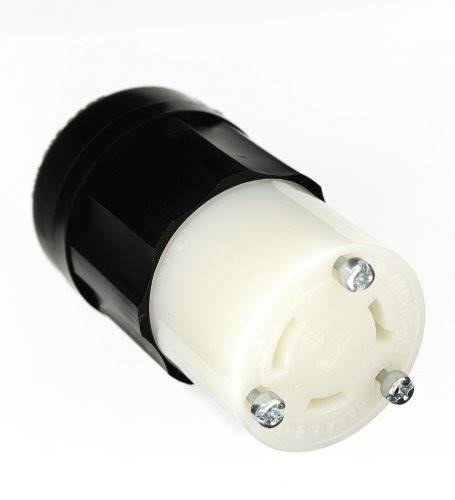Leviton 2643 30 Amp, 480 Volt, NEMA L8-30R, 2P, 3W, Locking Connector Leviton 2643 30 Amp, 480 Volt, NEMA L8-30R, 2P, 3W, Locking Connector