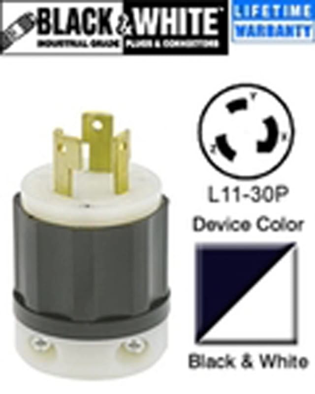 Leviton 2671 Locking Plug, 30A, 3PH 250V, 3P3W