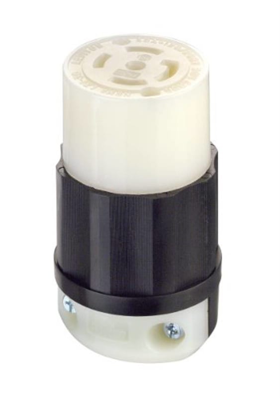 Leviton 2813 30 Amp, 120/208 Volt 3PY, NEMA L21-30R, 4P, 5W, Locking Connector Leviton 2813 30 Amp, 120/208 Volt 3PY, NEMA L21-30R, 4P, 5W, Locking Connector