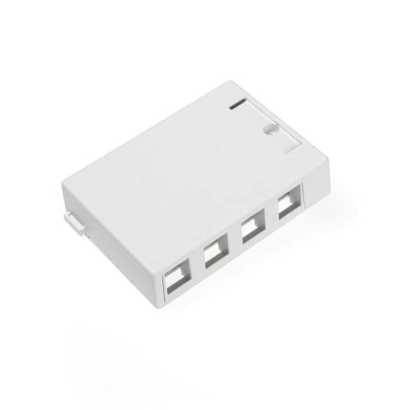 Leviton QuickPort 4 Socket Mounting Box