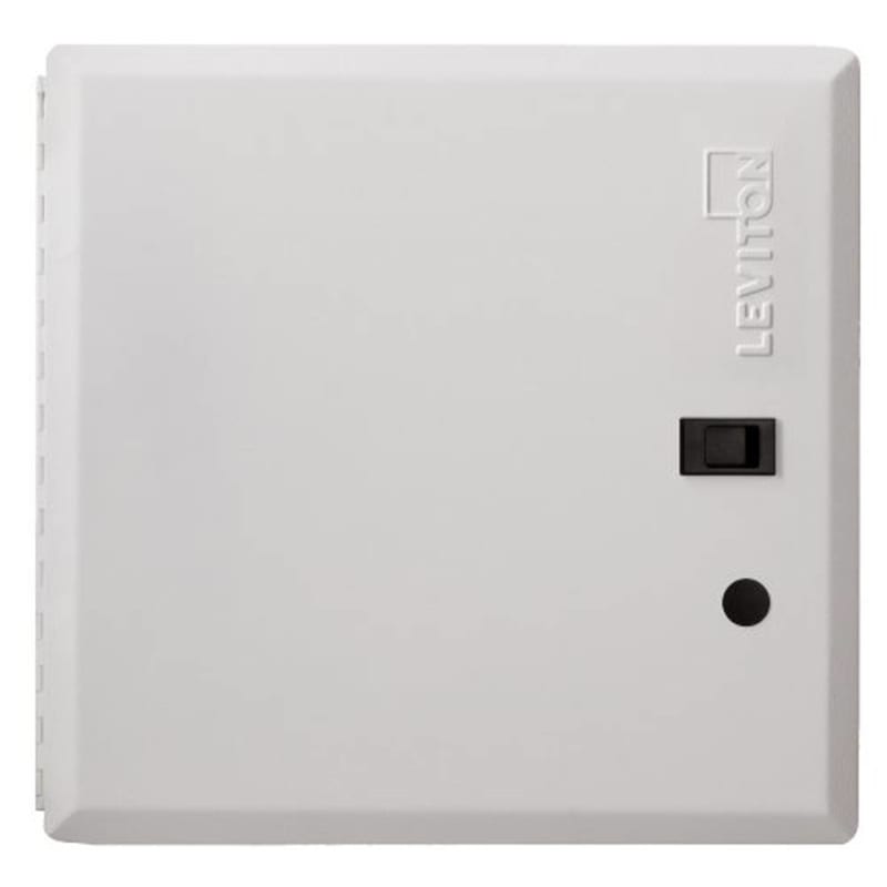 Leviton 47605-14D Structured Media Hinged Cover, 14-Inch, White