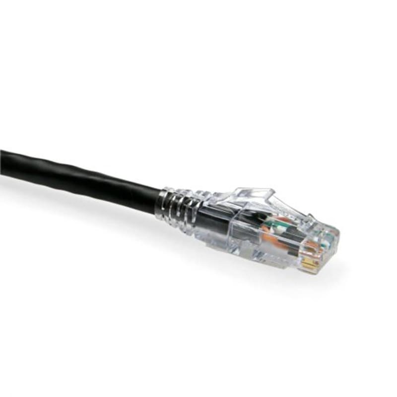 Leviton 62460-3E eXtreme 6+ Standard Patch Cord, CAT 6, 3-Foot Length, Black