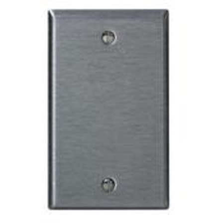 84014 Blank Wallplate, 1-Gang, Stainless Steel, Standard, Box Mount 84014 Blank Wallplate, 1-Gang, Stainless Steel, Standard, Box Mount