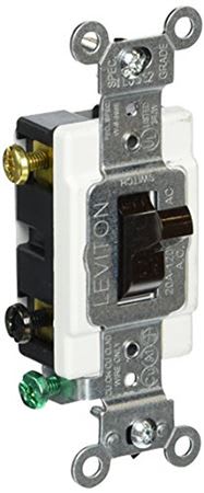 Leviton CS220-2 20-Amp, 120/277-Volt, Toggle Double-Pole AC Quiet Switch Leviton CS220-2 20-Amp, 120/277-Volt, Toggle Double-Pole AC Quiet Switch