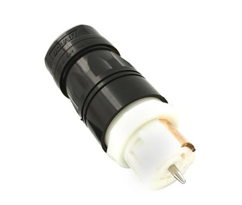 Leviton CS8164C Locking Connector, 50A, 3PH 480V, California Style, 3P4W Leviton CS8164C Locking Connector, 50A, 3PH 480V, California Style, 3P4W