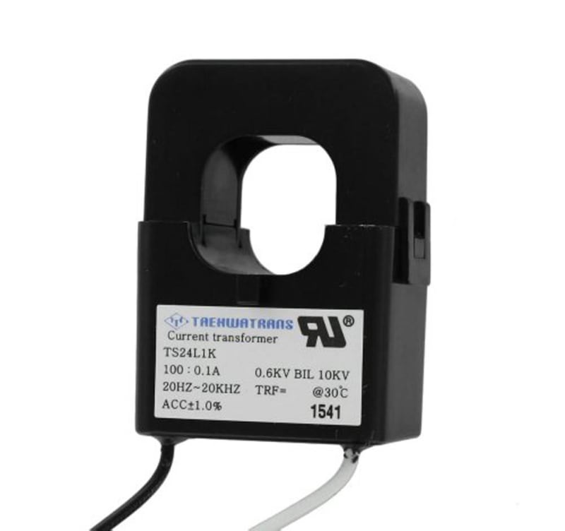 Leviton CTD01-K16 Sub-Metering Current Transformer, 100:0.1A, Split Core