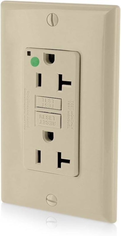 Leviton GFNT2-HGI 20A, 125V, Hospital Grade GFCI Leviton GFNT2-HGI 20A, 125V, Hospital Grade GFCI