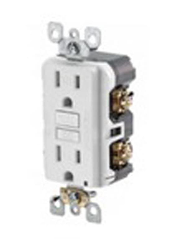 Leviton GFWR1-W Weather-Resistant GFCI Receptacle, 15A, 125V, White Leviton GFWR1-W Weather-Resistant GFCI Receptacle, 15A, 125V, White