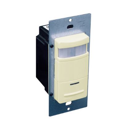 Leviton ODS10-IDI Decora Passive Infrared Wall Switch Occupancy Sensor, Ivory
