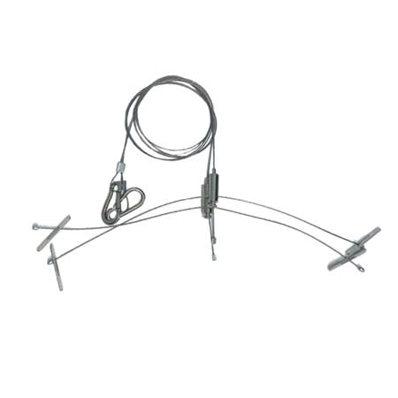 sfam09 strip fixture suspension mount kit