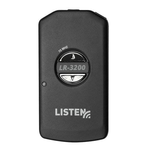 Listen Technologies LR-3200 Basic DSP RF Receiver, 72 MHz