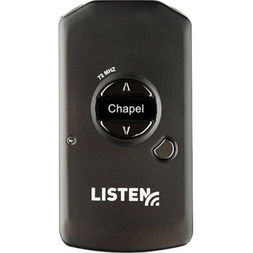 Listen Technologies LR-5200 Advanced Intelligent DSP RF Receiver, 72 MHz