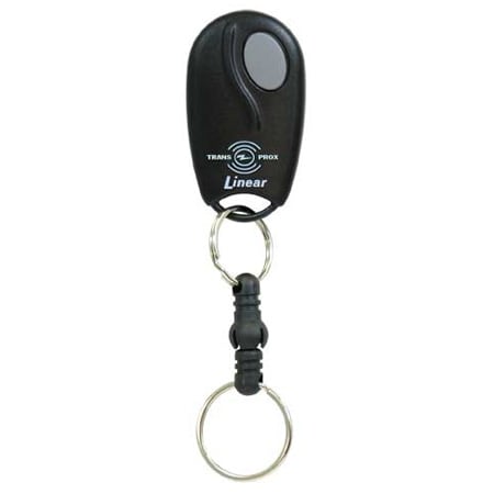 Linear ACT-34DH 4-Channel Factory Block Coded Key Ring TRANS PROX Transmitter and 26-bit Wiegand HID-Compatible Proximity Tag, Sold in Lots of 10/ Price per Unit, Black
