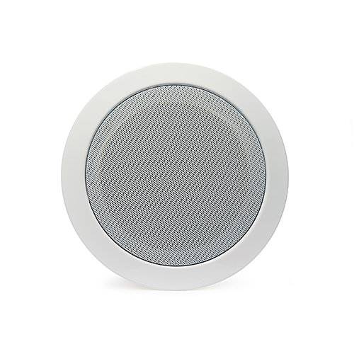 Louroe LE-650 VeriFact Two-Way Speaker Microphone for IP Cameras, Ceiling Flush Mount