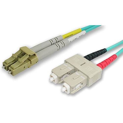 Lynn LCSC-10GIG-5M 10 GIG Multimode LC/SC OM3 Fiber Optic Patch Cables, 5 Meter