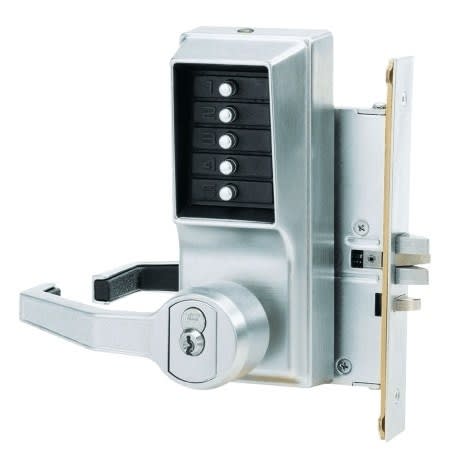 LR8148M-26D-41 Mortise Combination Lever Lock