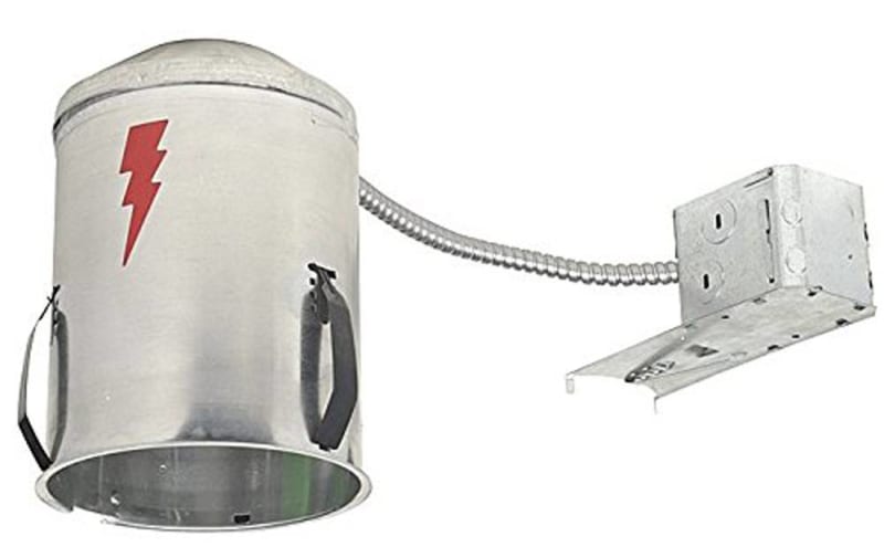 Lightolier 5" IC/Non-IC Remodel Recessed Light Housing