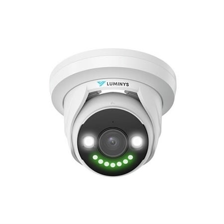 Luminys N3T-8BA2 8MP Network LumiLightBand Turret Camera, 2.8mm Fixed Lens