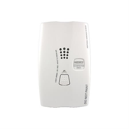 Macurco CM-E1 Security Series Carbon Monoxide CO Gas Detector, 9-32VDC, Residential/Light Commercial