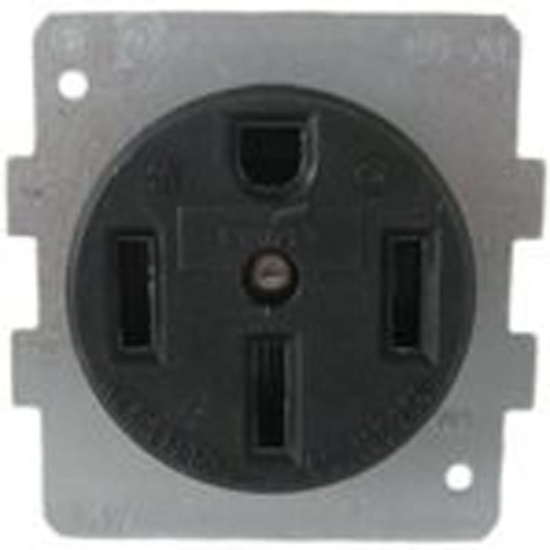 Midwest BR54U 50A, 3P, 120/240V, RV Receptacle, NEMA 14-50R Midwest BR54U 50A, 3P, 120/240V, RV Receptacle, NEMA 14-50R