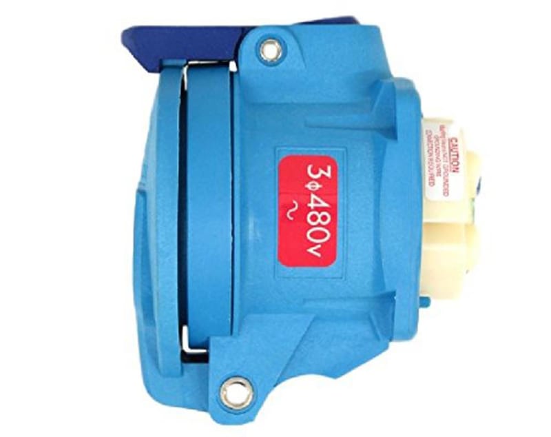 Meltric 63-34043 Pin & Sleeve Receptacle, 30A, 480V, DSN30 Series