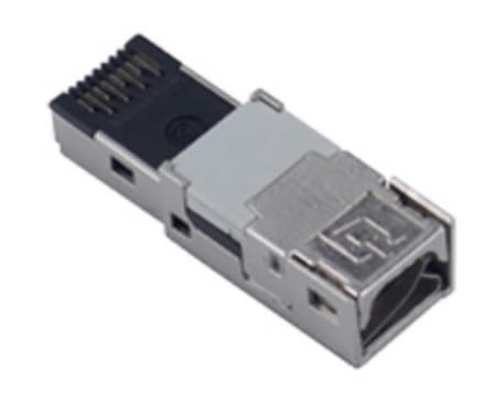 cx8j6im male rj45 connector idc 8 data contacts