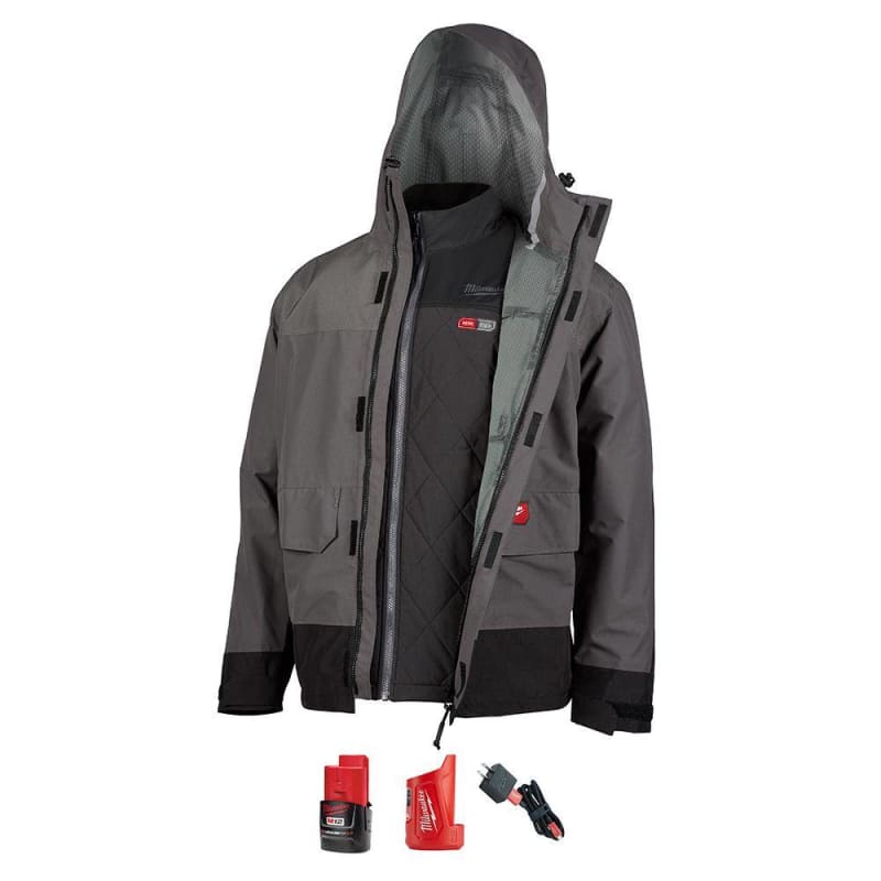 Milwaukee 203RN-21S M12 Heated AXIS/Rain Shell, S Milwaukee 203RN-21S M12 Heated AXIS/Rain Shell, S