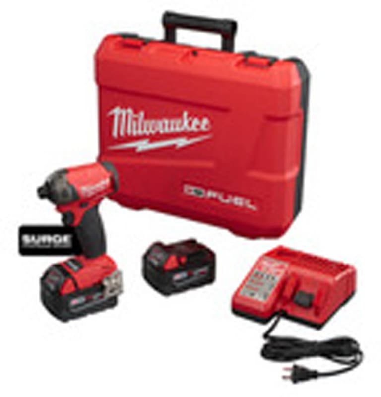 Milwaukee Electric Tool - 2760-22 - Milwaukee 2760-22 M18 FUEL 18V 1/4 in. Hex Hydraulic Impact Driver Tool Kit Milwaukee Electric Tool - 2760-22 - Milwaukee 2760-22 M18 FUEL 18V 1/4 in. Hex Hydraulic Impact Driver Tool Kit