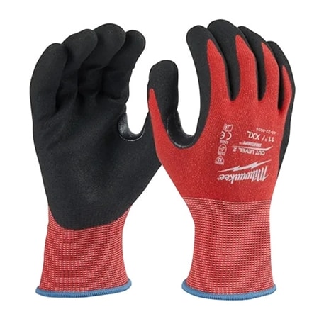48228925 cut level 2 nitrile dipped gloves small