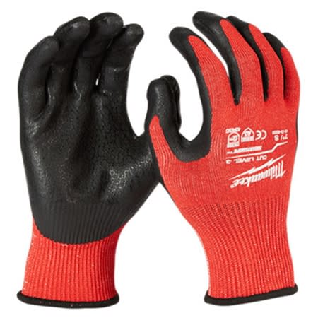 48228930 cut level 3 nitrile dipped gloves small