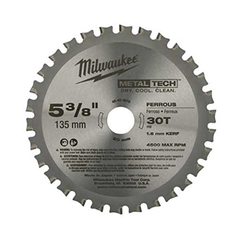 Circular Saw Blade, Milwaukee, 48-40-4070